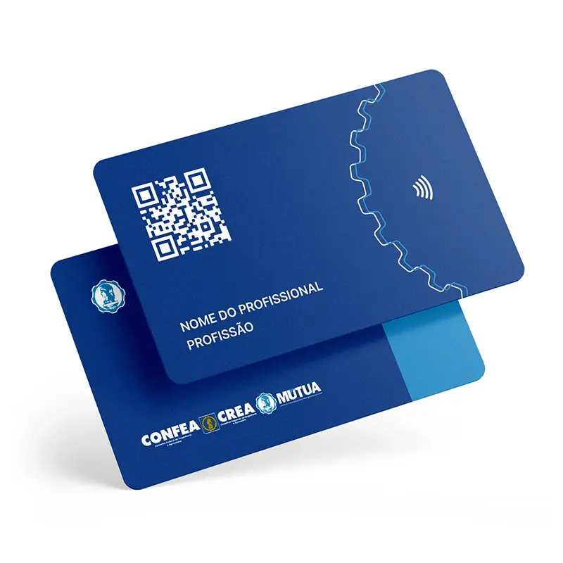 Cartão de visita eletrônico por aproximação NFC Mútua & HageCard